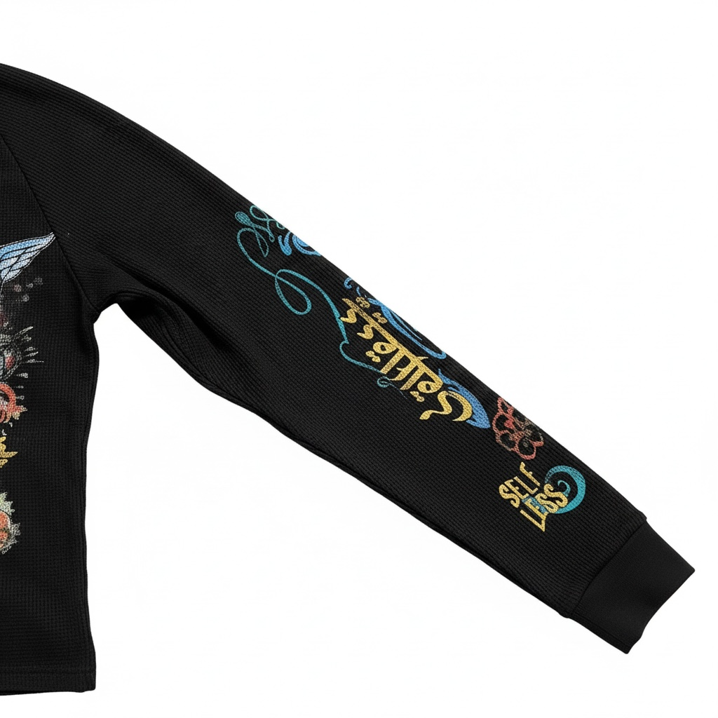 selfless graffiti long sleeve "black"