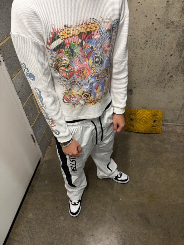 selfless graffiti long sleeve "white"